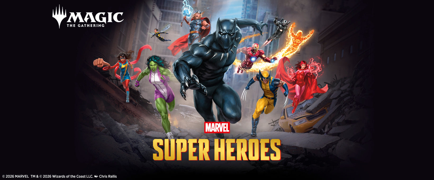 Marvel Super Heroes - Commander Decks and Bundles Delayed