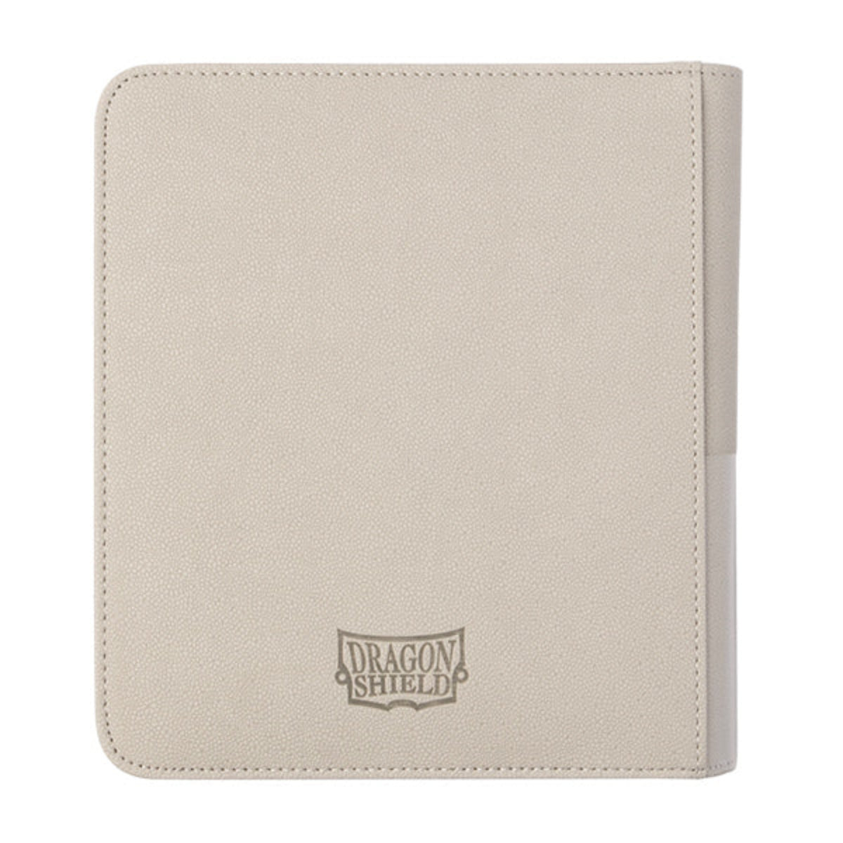 Dragon Shield Ashen White 160 Card Binder Zipster