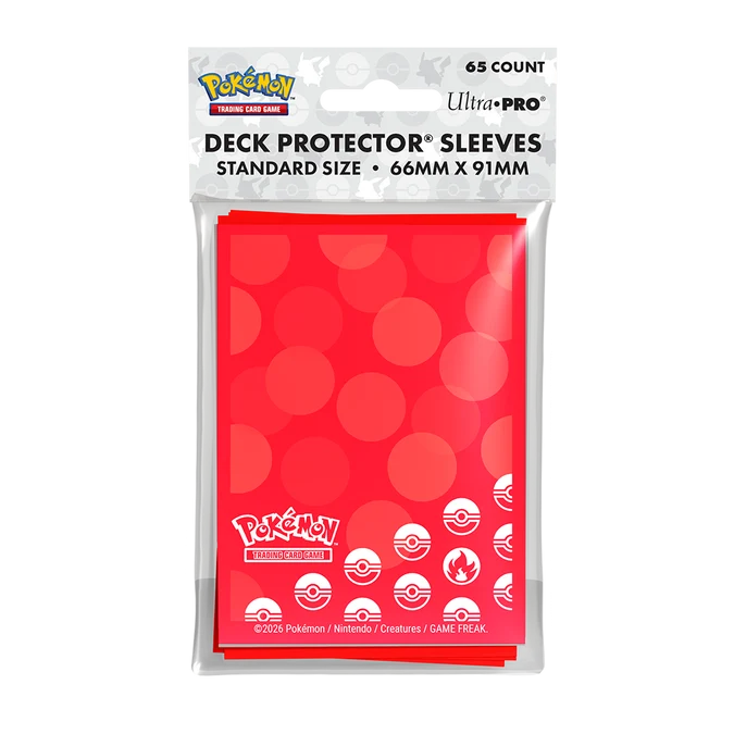 Energy - Fire Type 65ct DECK PROTECTOR® Sleeves for Pokémon