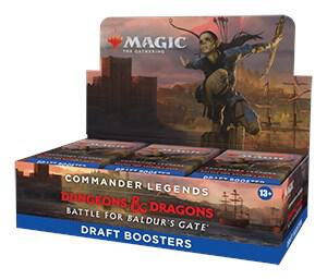 Baldur's Gate Draft Booster Display