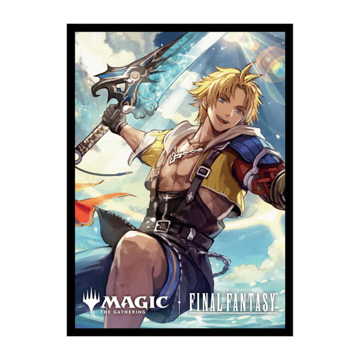 MTG Final Fantasy Tidus, Yuna's Guardian Commander Sleeves 100ct