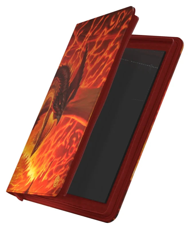 Tarkir Dragonstorm Magmatic Hellkite 360 Card Binder Zipfolio