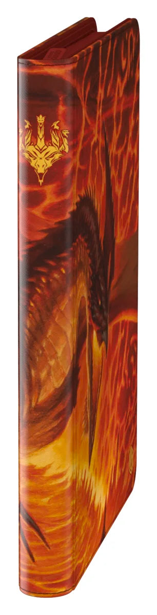 Tarkir Dragonstorm Magmatic Hellkite 360 Card Binder Zipfolio