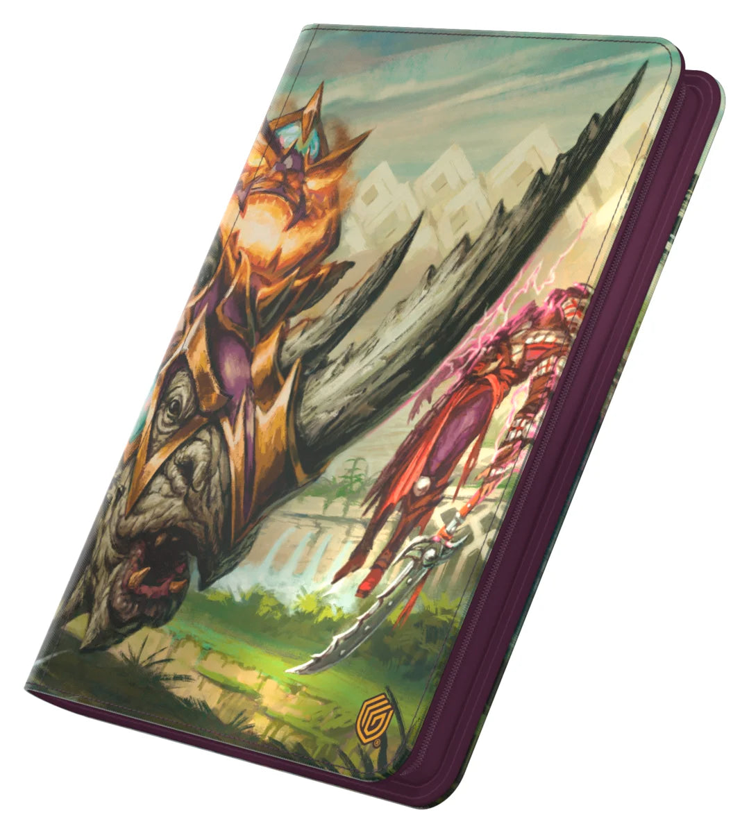Tarkir Dragonstorm Skirmish Rhino 360 Card Binder Zipfolio