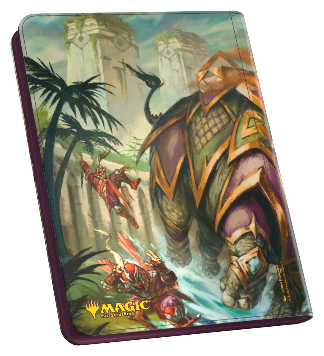 Tarkir Dragonstorm Skirmish Rhino 360 Card Binder Zipfolio