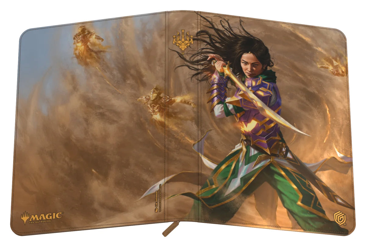 Tarkir Dragonstorm Descendant of Storms 360 Card Binder Zipfolio