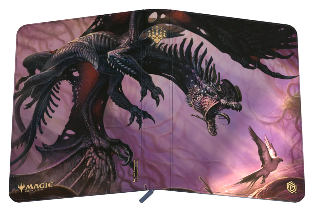 Tarkir Dragonstorm Feral Deathgorger 360 Card Binder Zipfolio