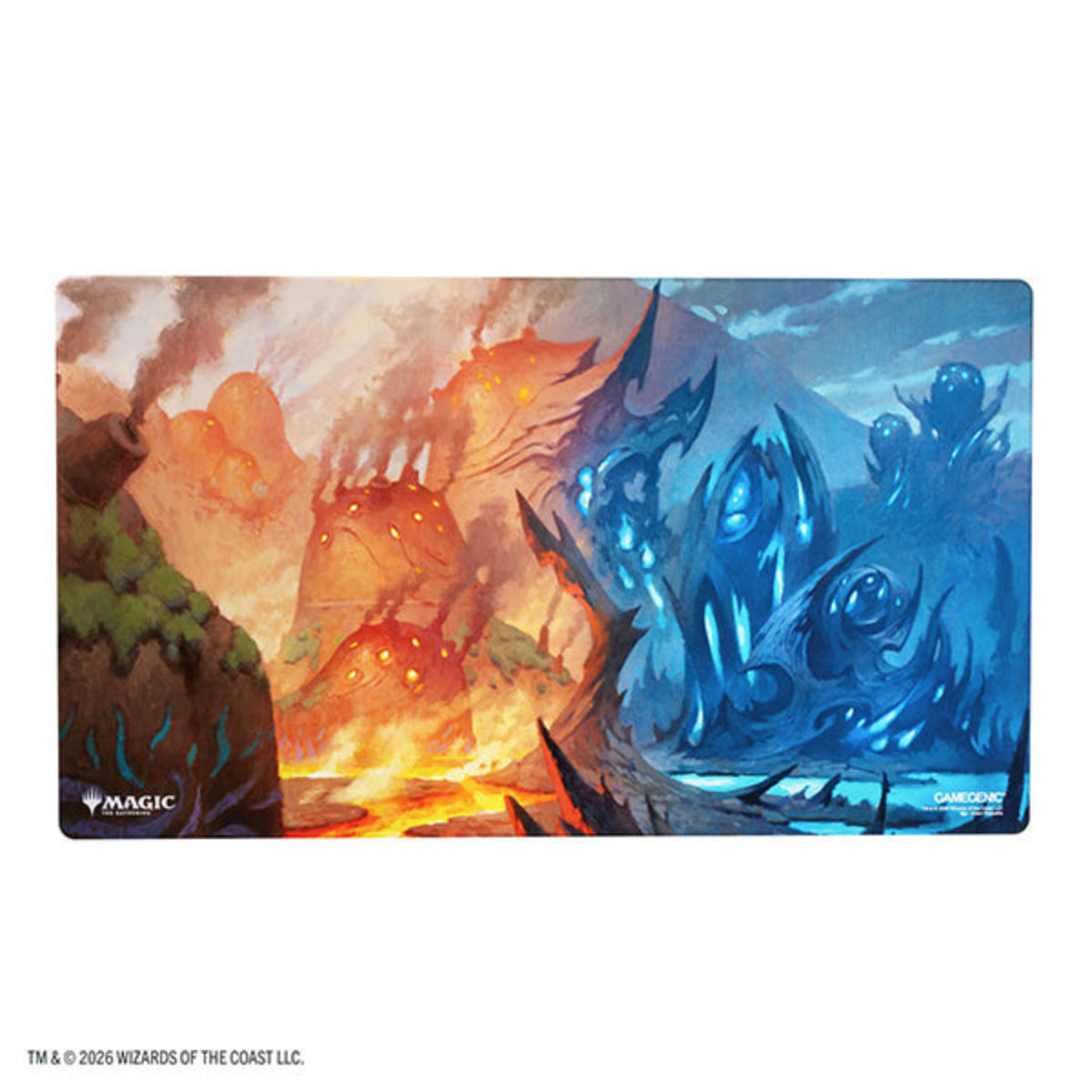 MTG Lorwyn Eclipsed Shiny Playmat - Steam Vents