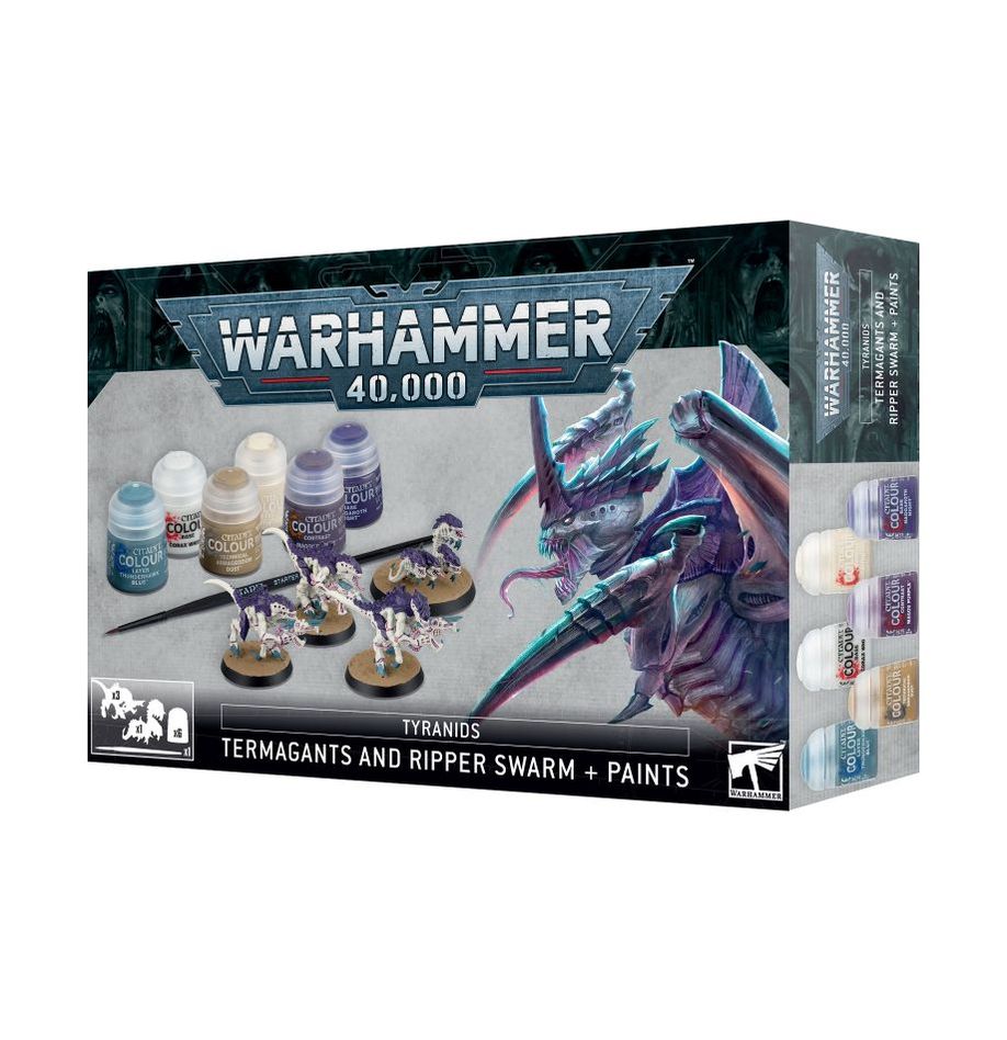 Warhammer 40K Tyranids Termagants Ripper Swarm Paints Set