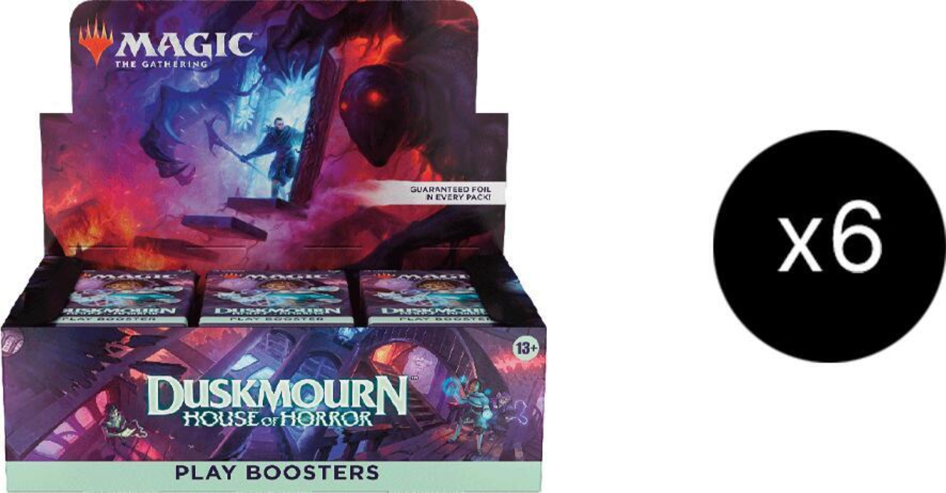 Duskmourn Play Booster Case (6 Boxes)