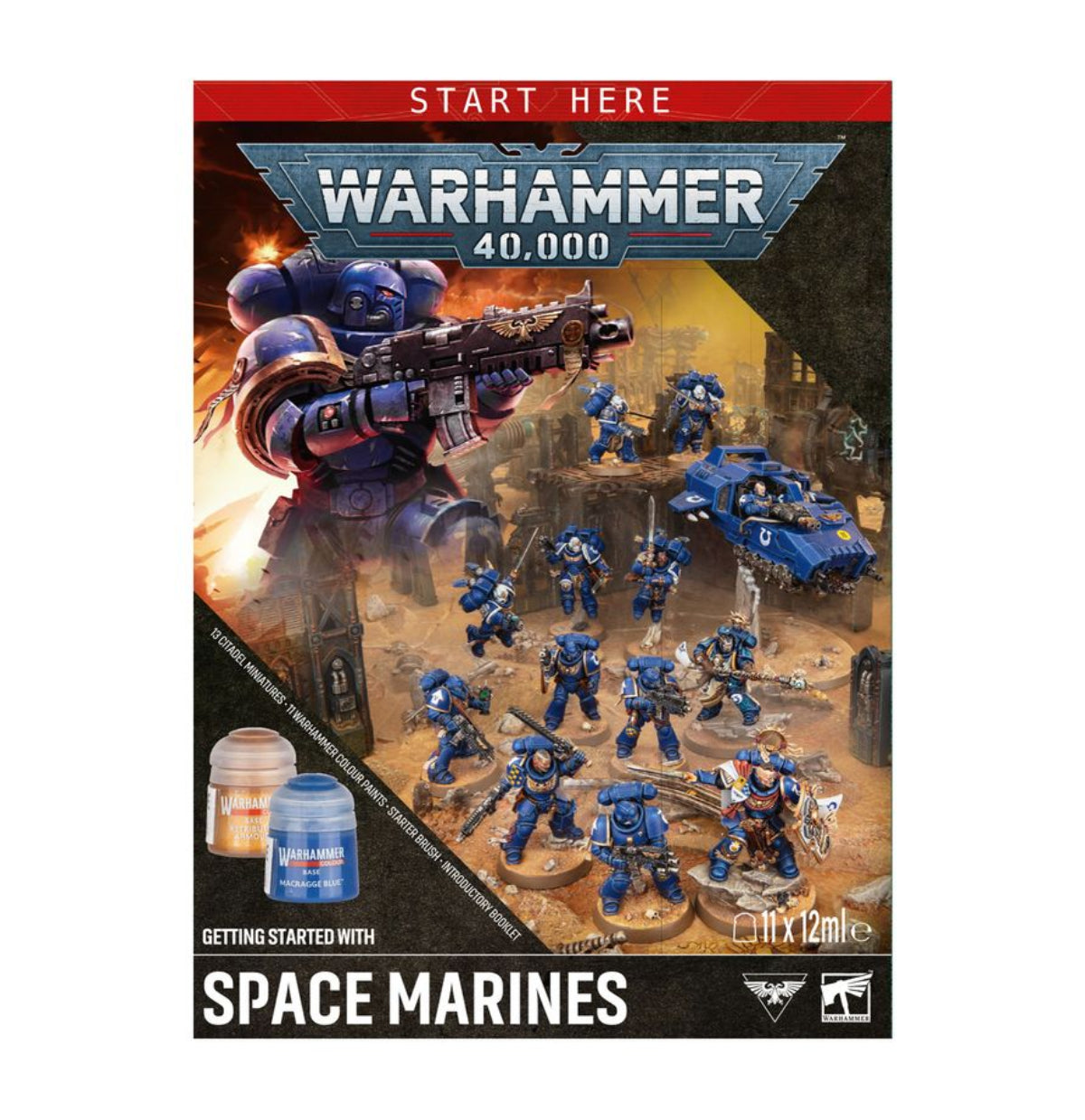 Warhammer 40k Getting Started With Space Marines - Preorder