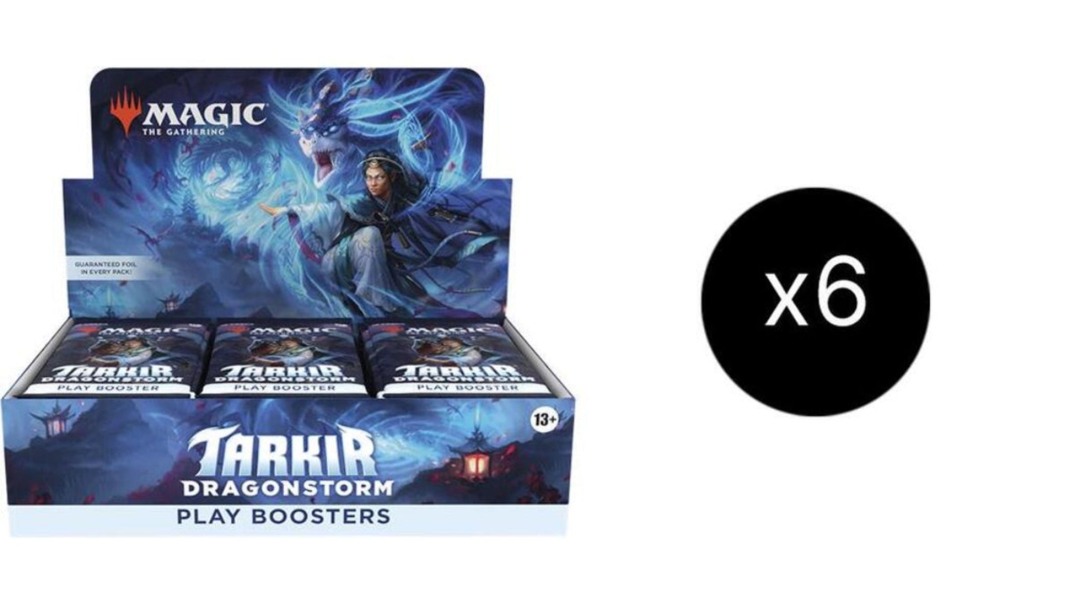 Tarkir Dragonstorm Play Booster Case (6 Boxes) Tarkir Dragonstorm Play Booster Case (6 Boxes)