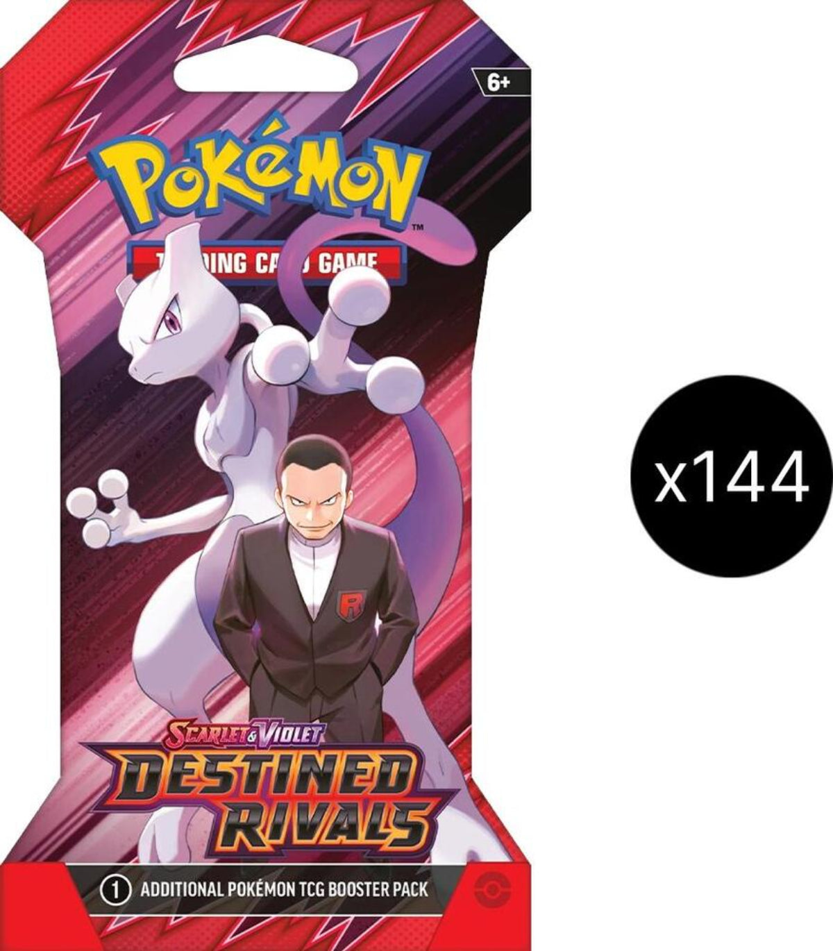 Destined Rivals Sleeved Booster Case (144 Packs)