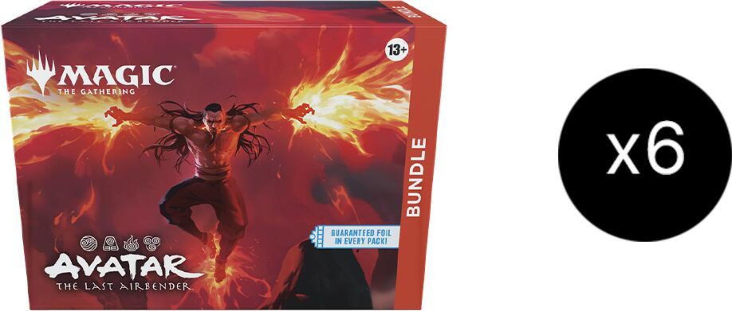 Avatar The Last Airbender Bundle Case (6 Boxes)