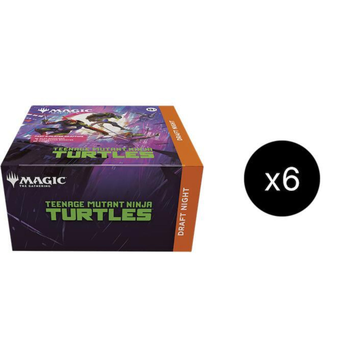 Teenage Mutant Ninja Turtles Draft Night Case (6 Boxes)