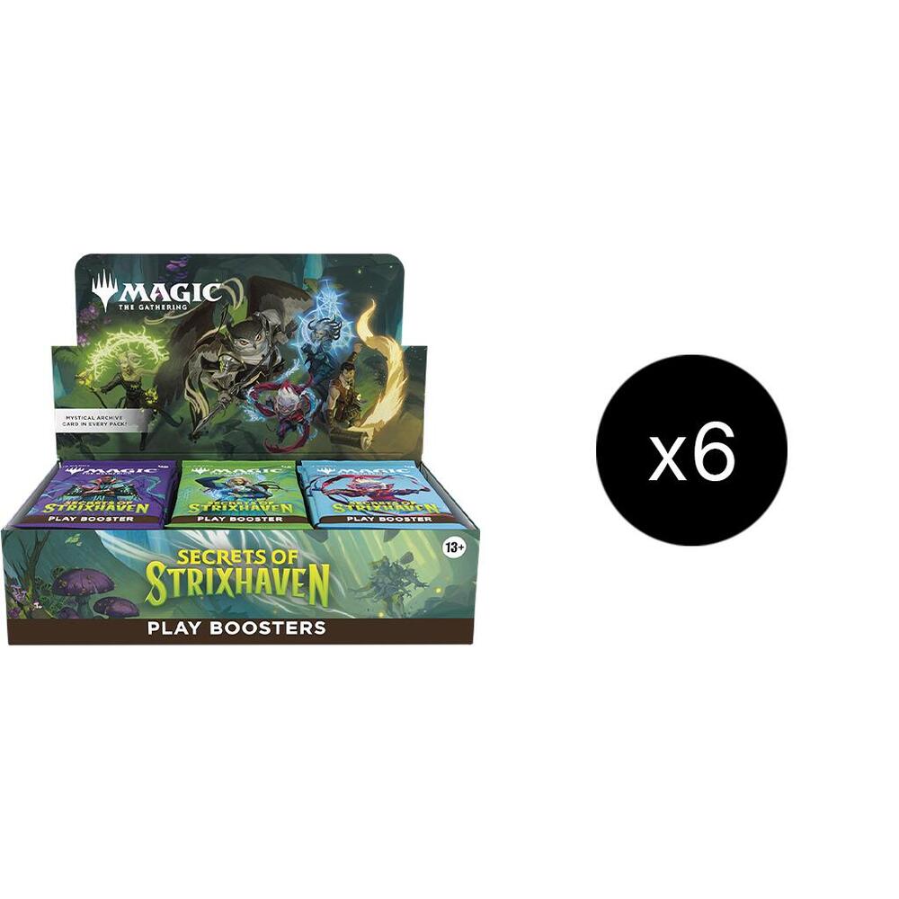 Secrets of Strixhaven Play Booster Case (6 Boxes)