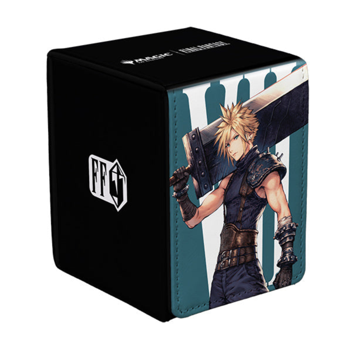 Final Fantasy Cloud, Ex-Soldier Alcove Flip 100+ Deck Box Final Fantasy Cloud, Ex-Soldier Alcove Flip 100+ Deck Box