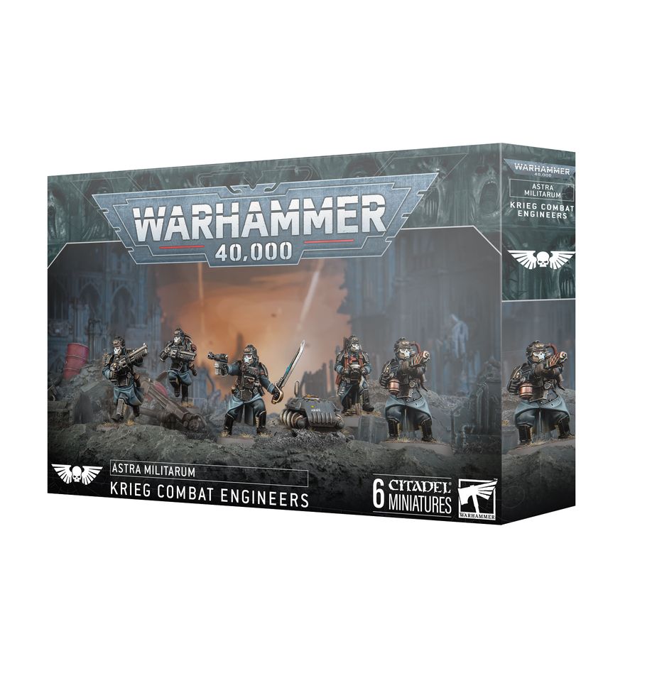 warhammer 40k astra militarum krieg combat engineers