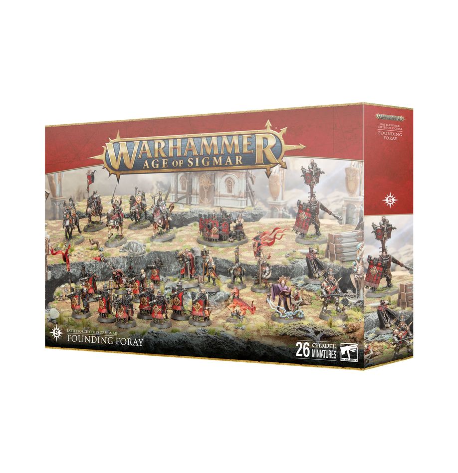 cities of sigmar founding foray warhammer aos