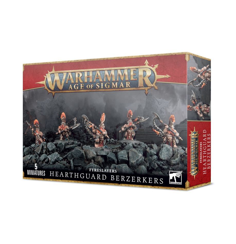 Warhammer AoS Fyreslayers Hearthguard Berzerkers