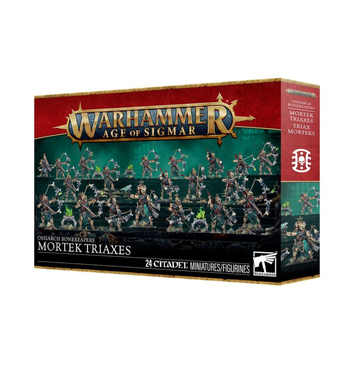 Warhammer AoS Ossiarch Bonereapers Mortek Triaxes