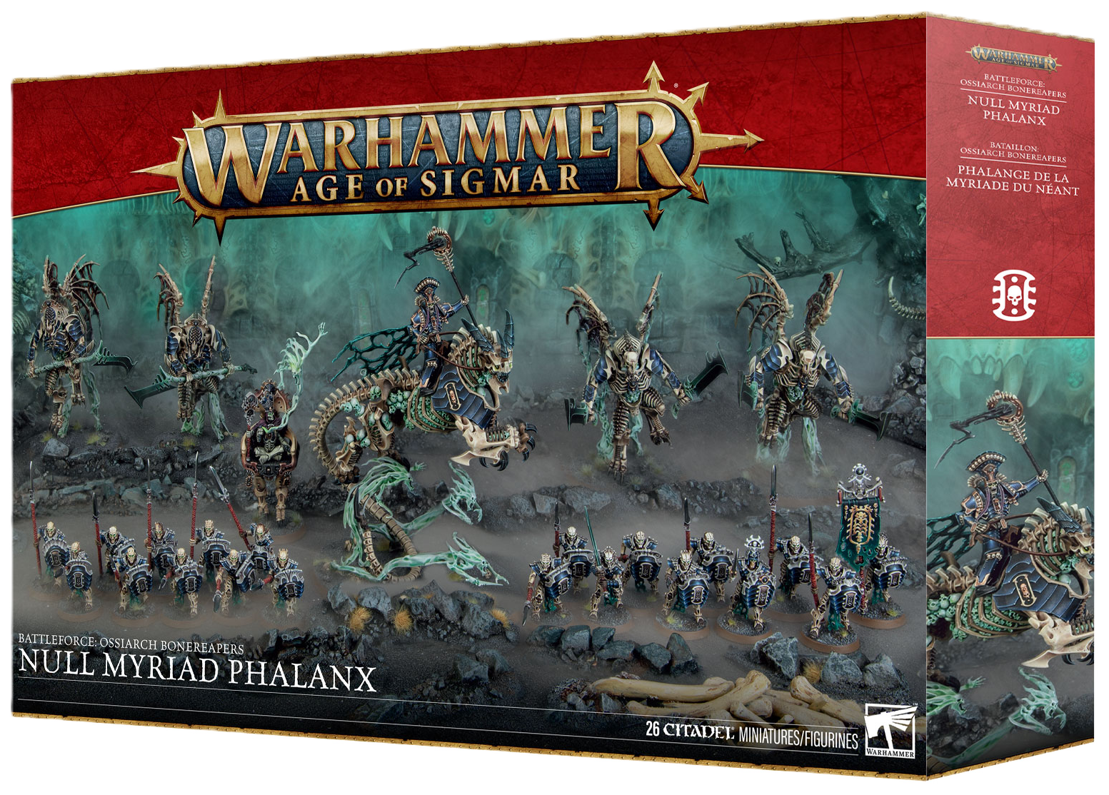 Warhammer AoS Ossiarch Bonereapers Null Myriad Phalanx Battleforce
