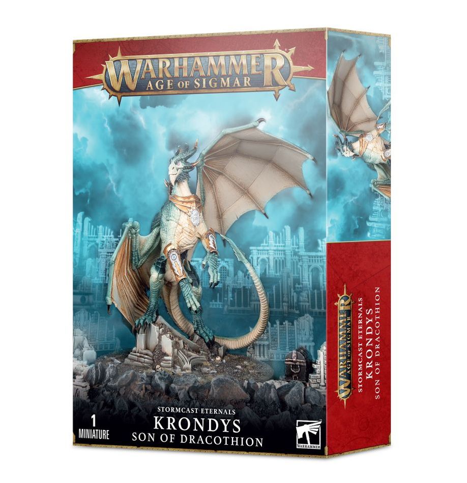 Warhammer AoS Stormcast Eternals Krondys Son of Dracothian
