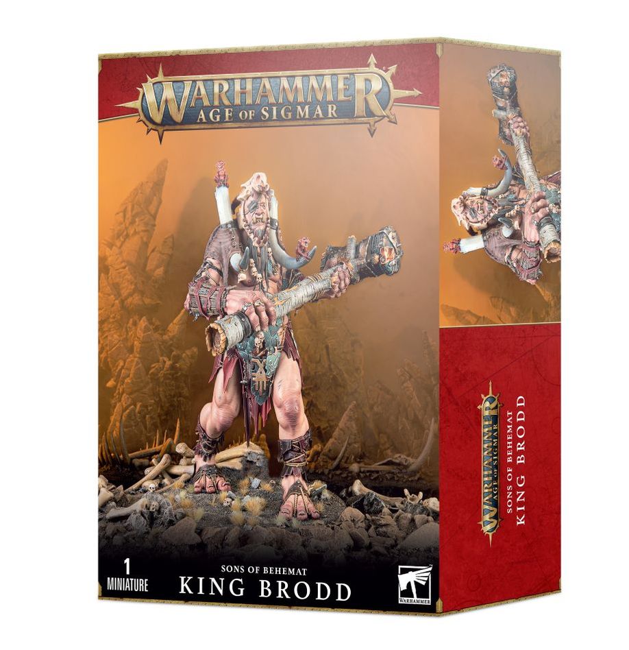 Warhammer AoS Sons of Behemat King Brodd