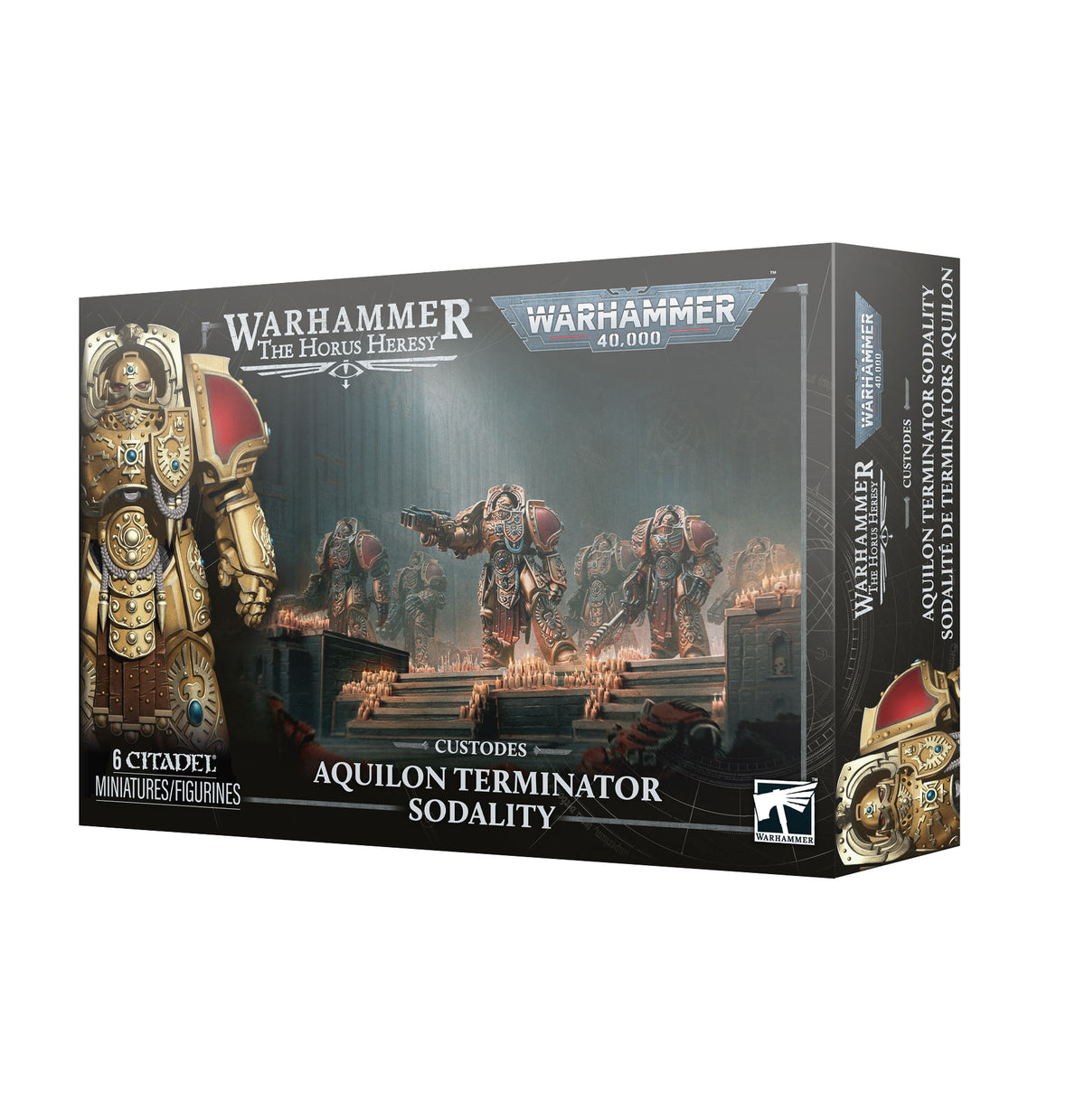 Warhammer 40K Custodes Aquilon Terminator Sodality - Preorder