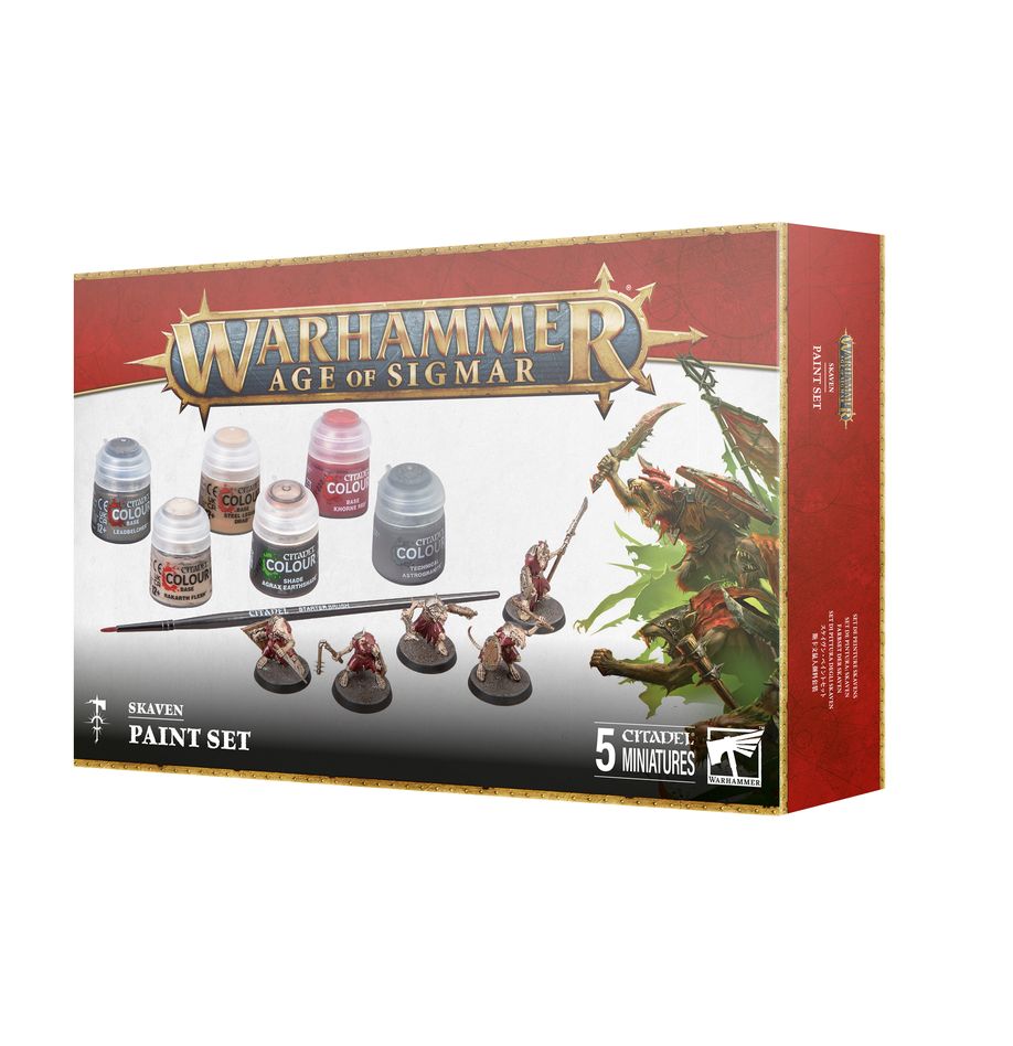 Warhammer AoS Skaven Paint Set