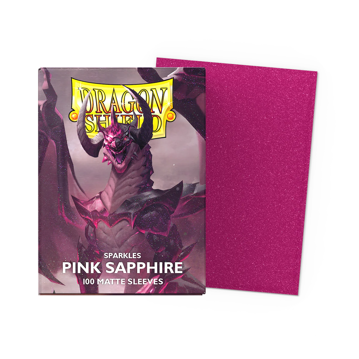 Dragon Shield Game Sleeves 100ct - Matte Pink Sapphire Standard