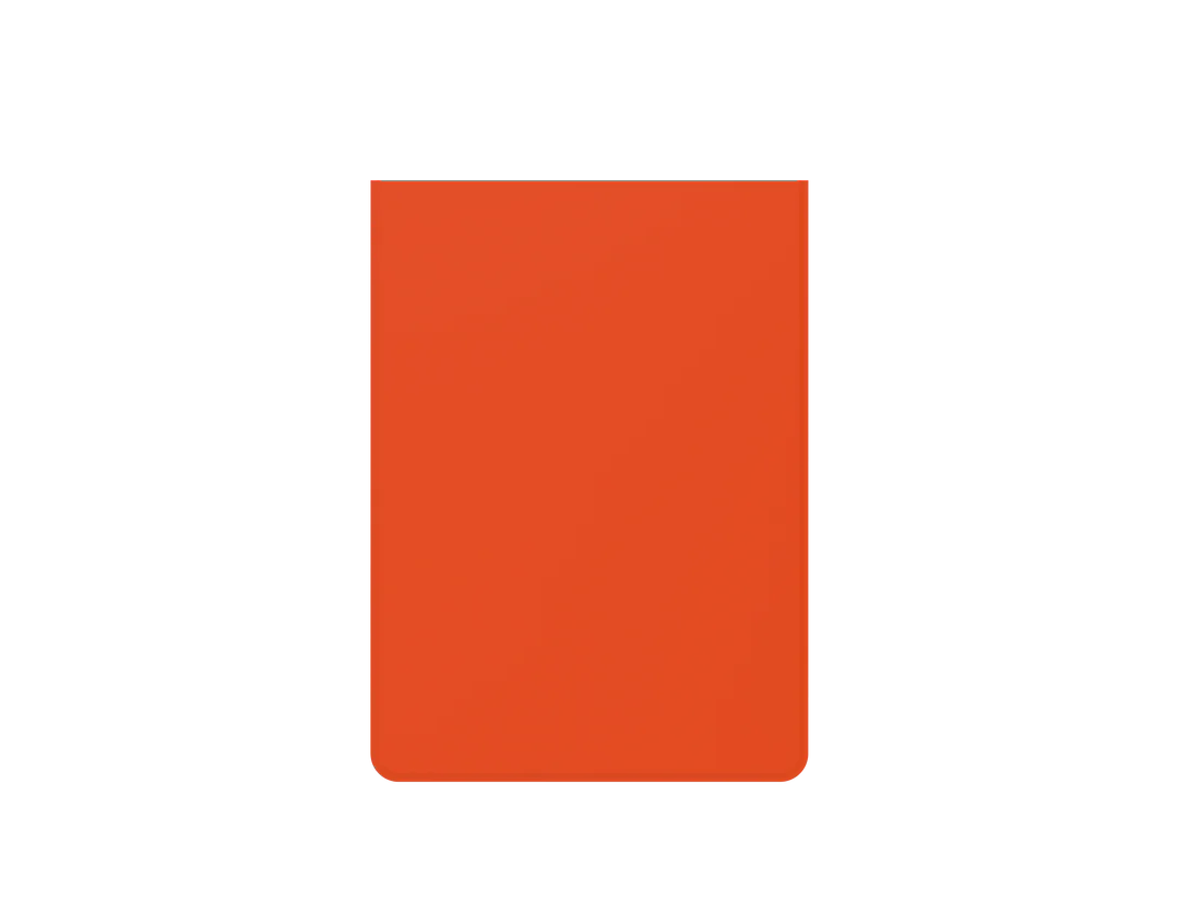 Heavy Play Curv Sleeves Standard 100 Ct Monk Orange