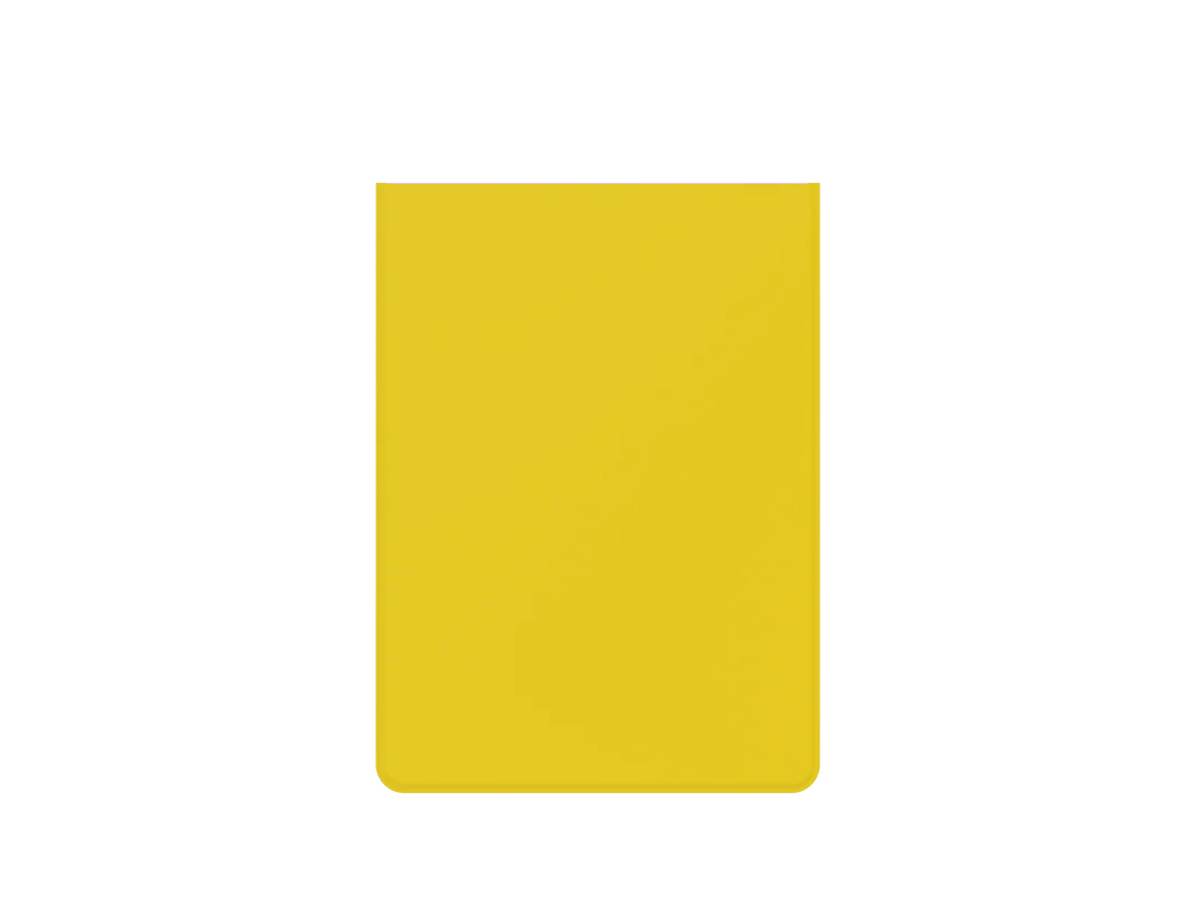 Heavy Play Curv Sleeves Standard 100 Ct Paladin Yellow