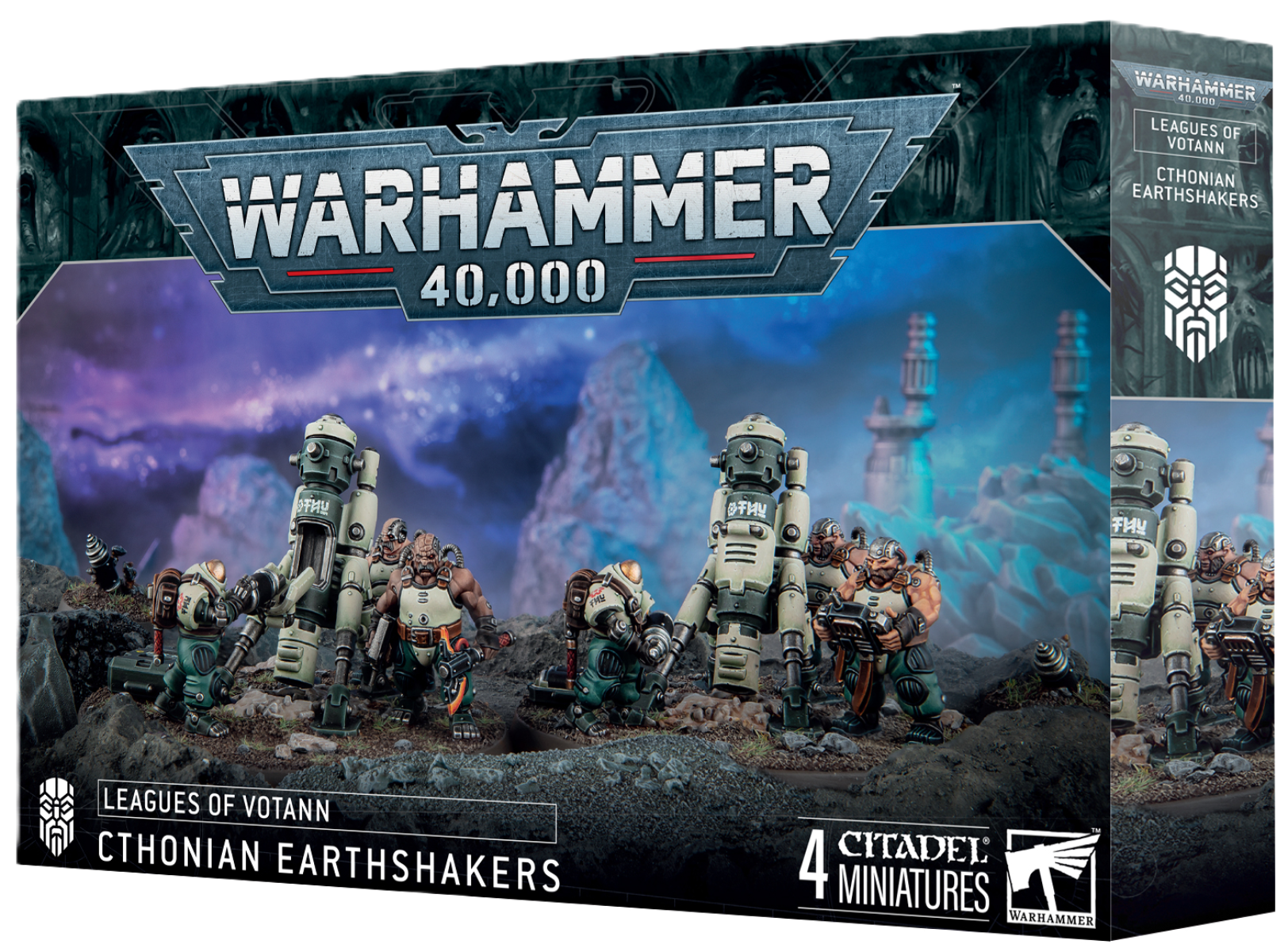 Preorder Warhammer 40K Leagues of Votann Cthonian Earthshakers