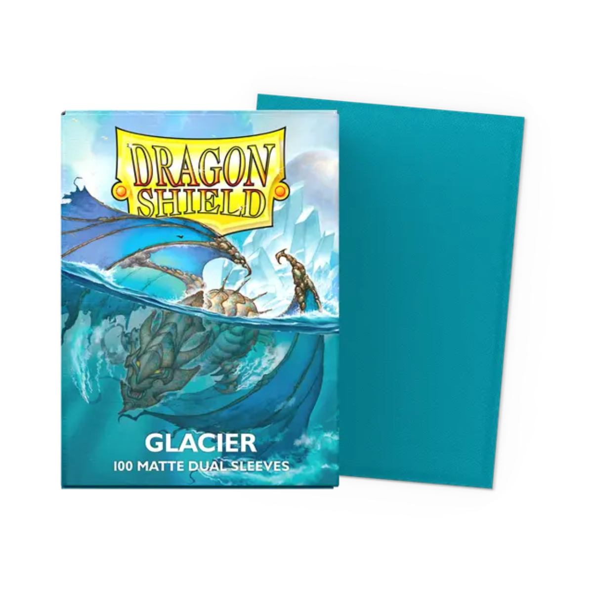 Dragon Shield Game Sleeves 100ct - Matte Dual Glacier