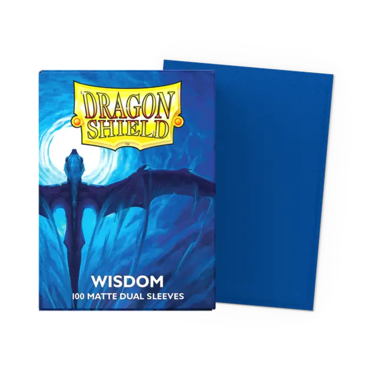Dragon Shield Game Sleeves 100ct - Matte Dual Wisdom