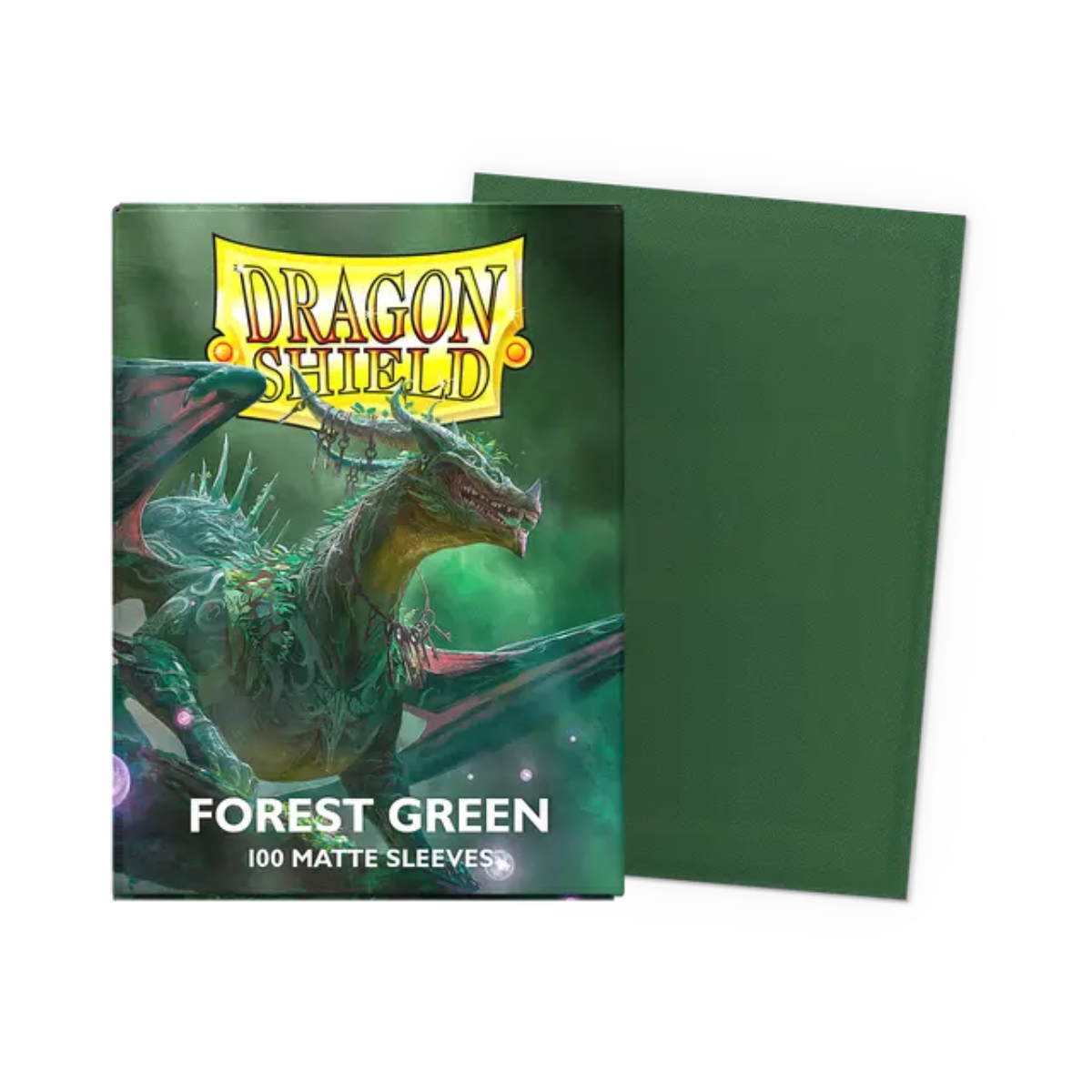 Dragon Shield Game Sleeves 100ct - Matte Forest Green