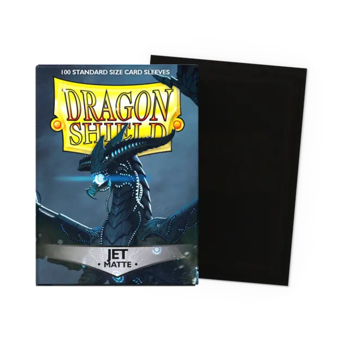 Dragon Shield Game Sleeves 100ct - Matte Jet
