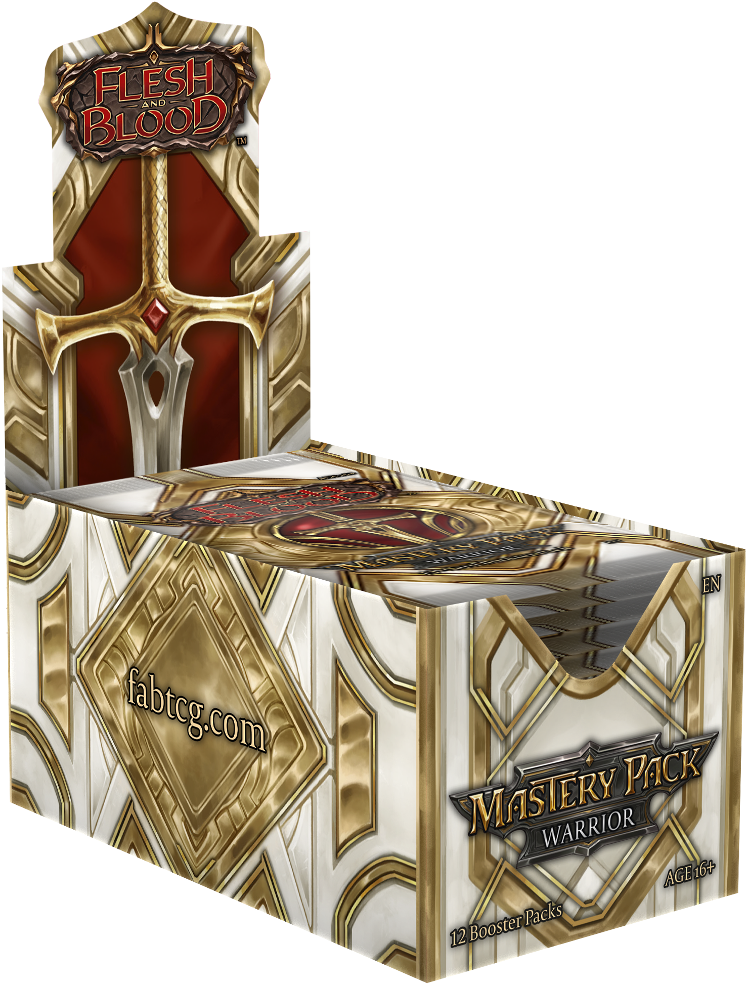 Flesh and Blood Mastery Pack Warrior Booster Box