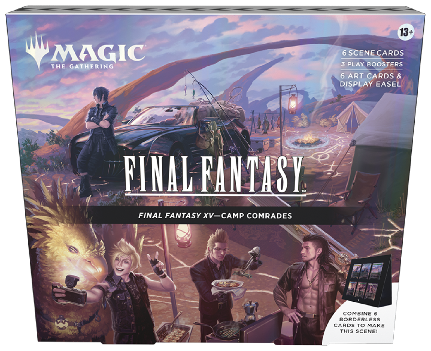 Final Fantasy XV Camp Comrades Scene Box