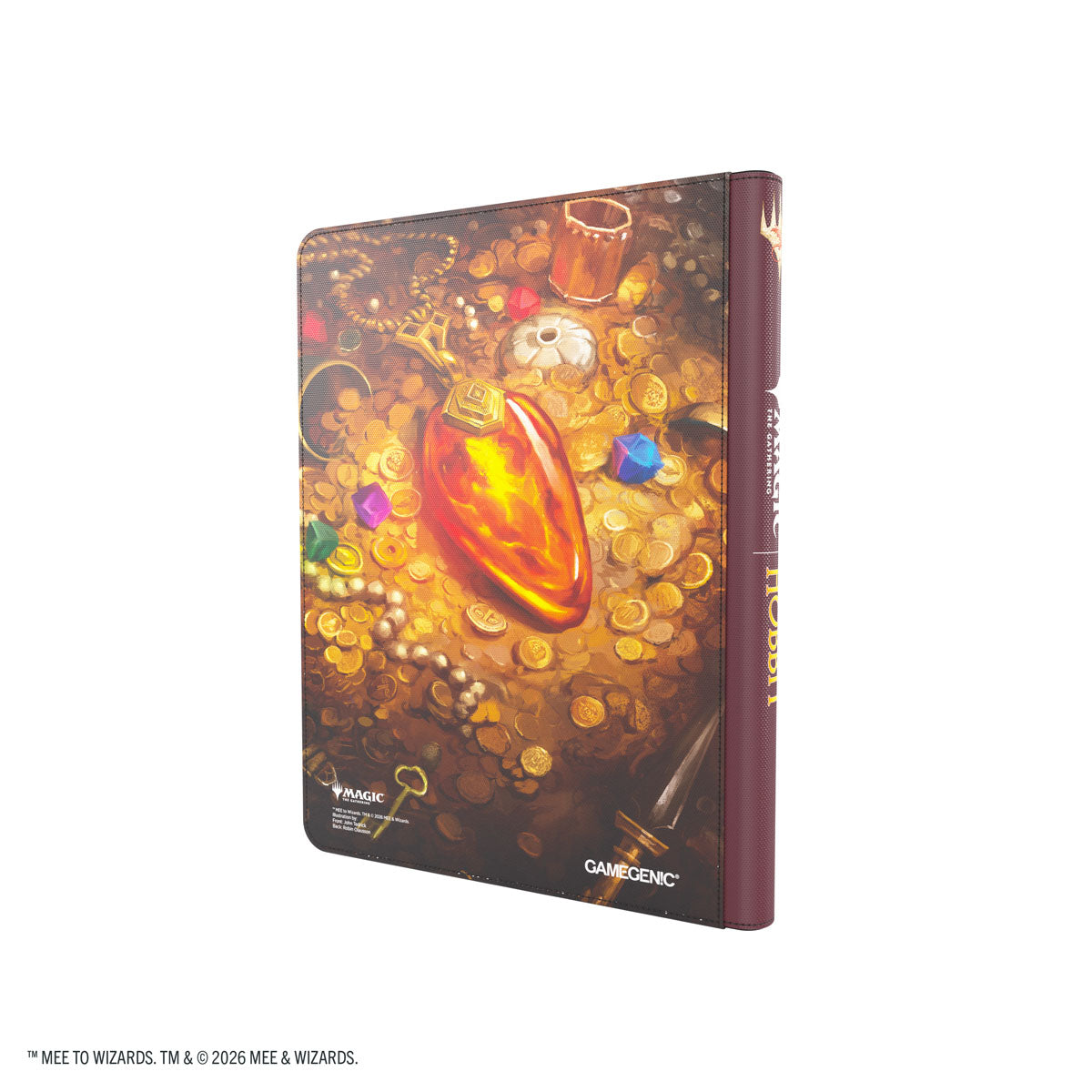 The Hobbit Zip-Up Album 18-Pocket - Smaug's Mox Amber