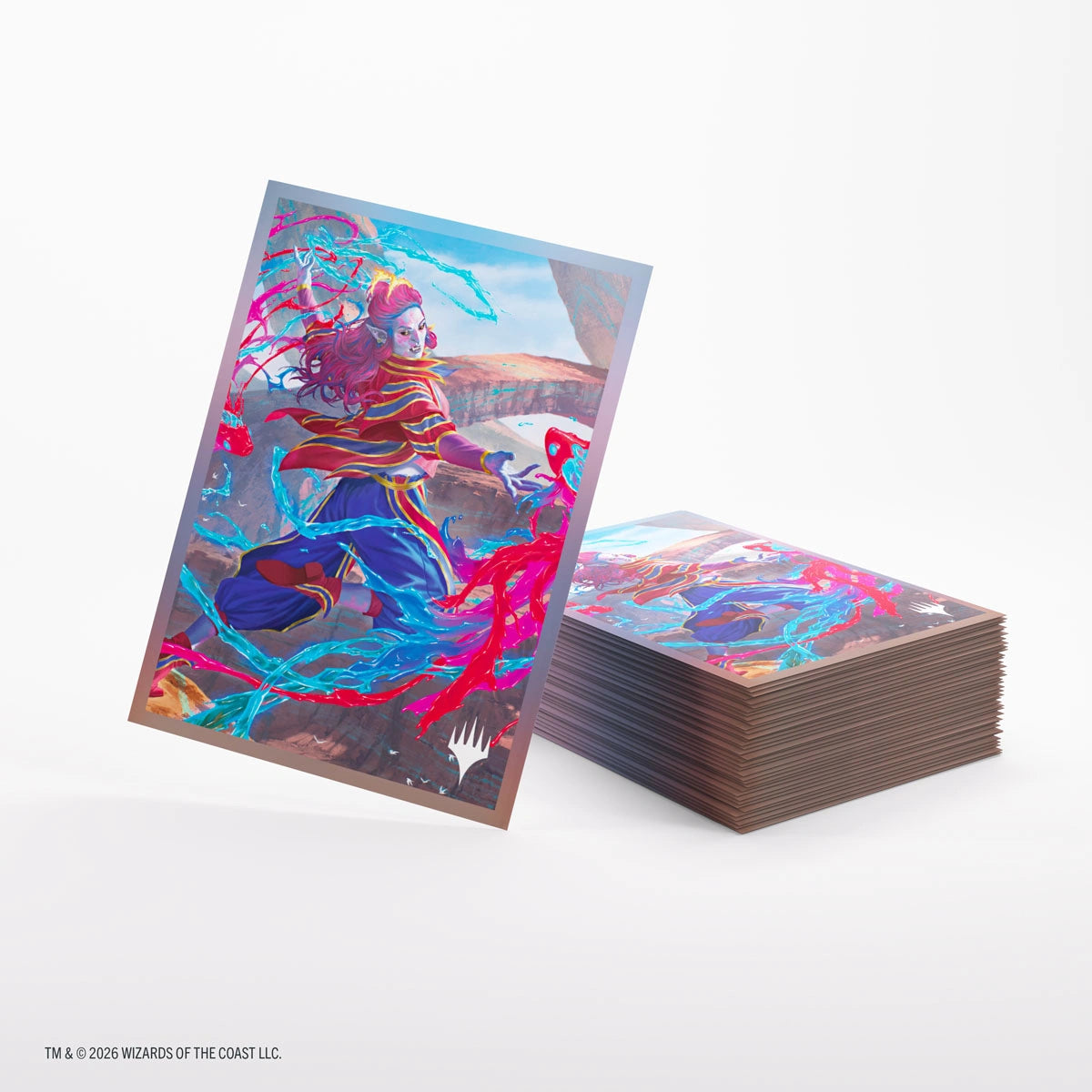 Secrets of Strixhaven Premium Art Sleeves - Rootha, Mastering the Moment