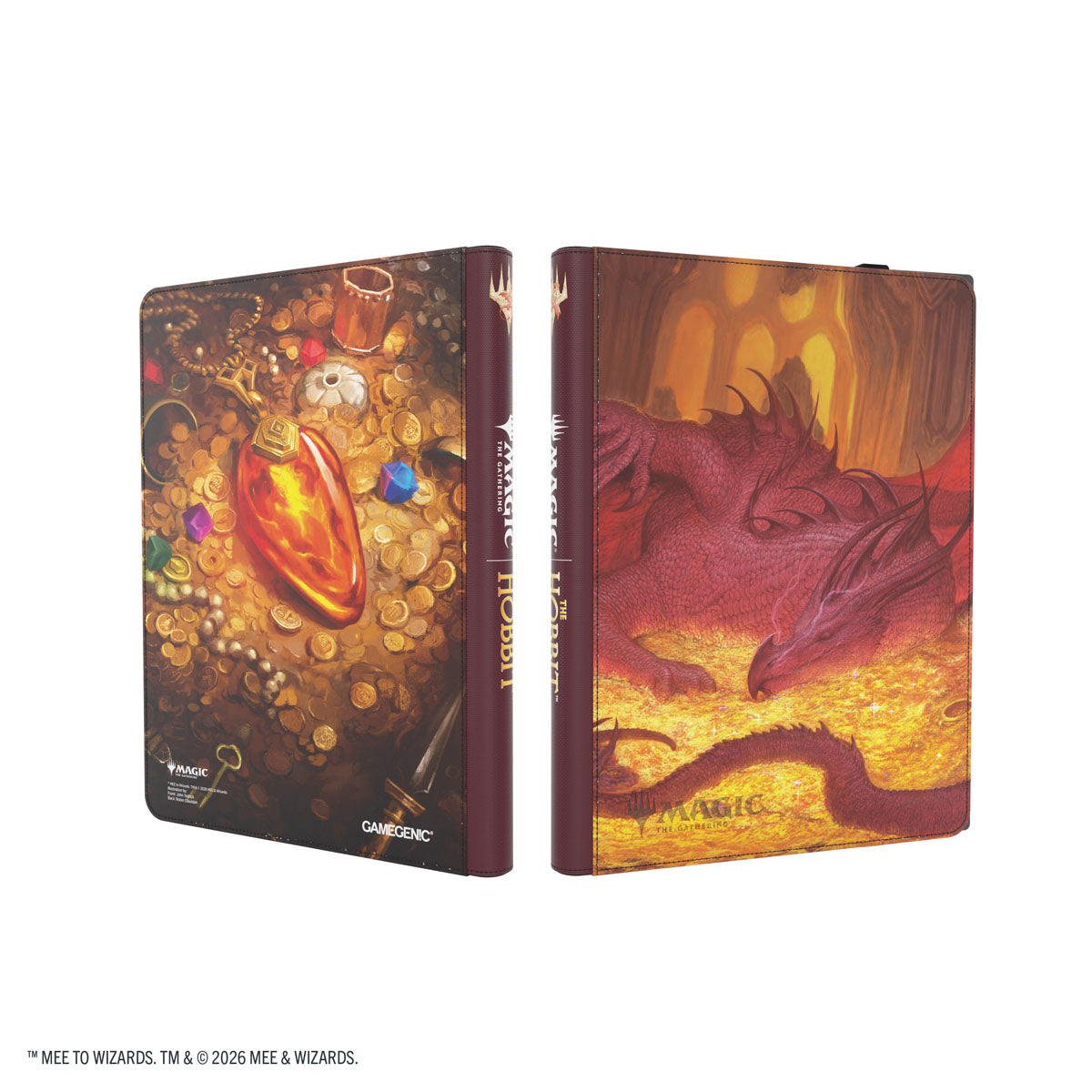 The Hobbit Zip-Up Album 18-Pocket - Smaug's Mox Amber