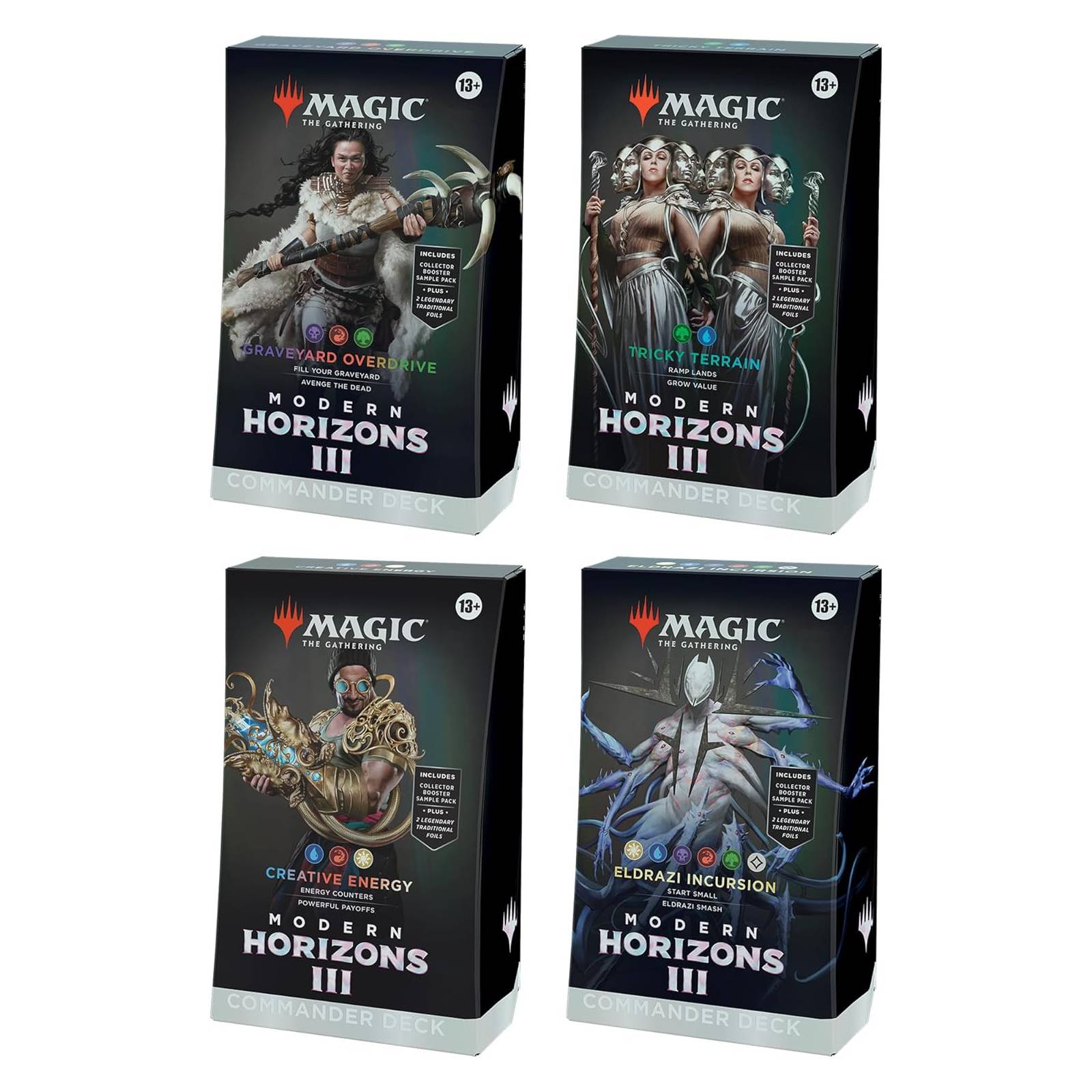 Magic the Gathering Modern Horizons 3 Commander Deck Display
