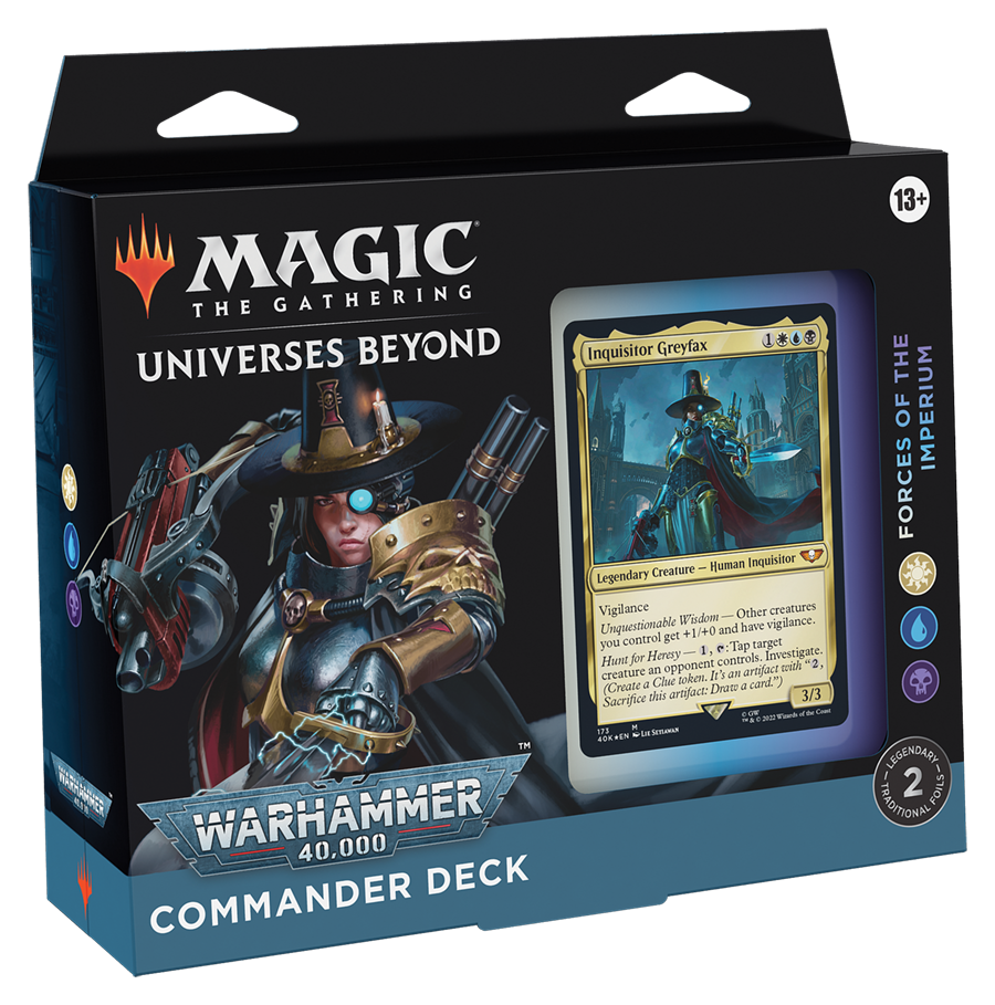 Warhammer 40K Forces of the Imperium Commander Deck