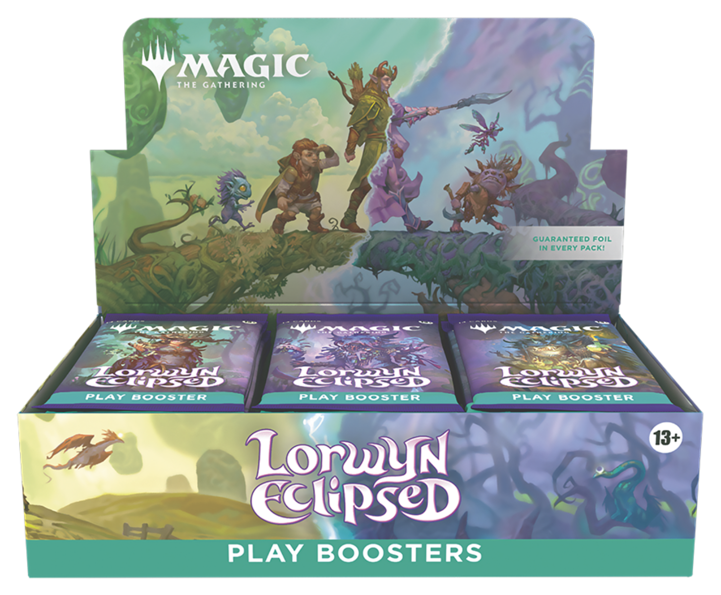 how many packs in mtg booster box MtG Lorwyn Eclipsed COLLECTOR Booster Box [12 Packs]