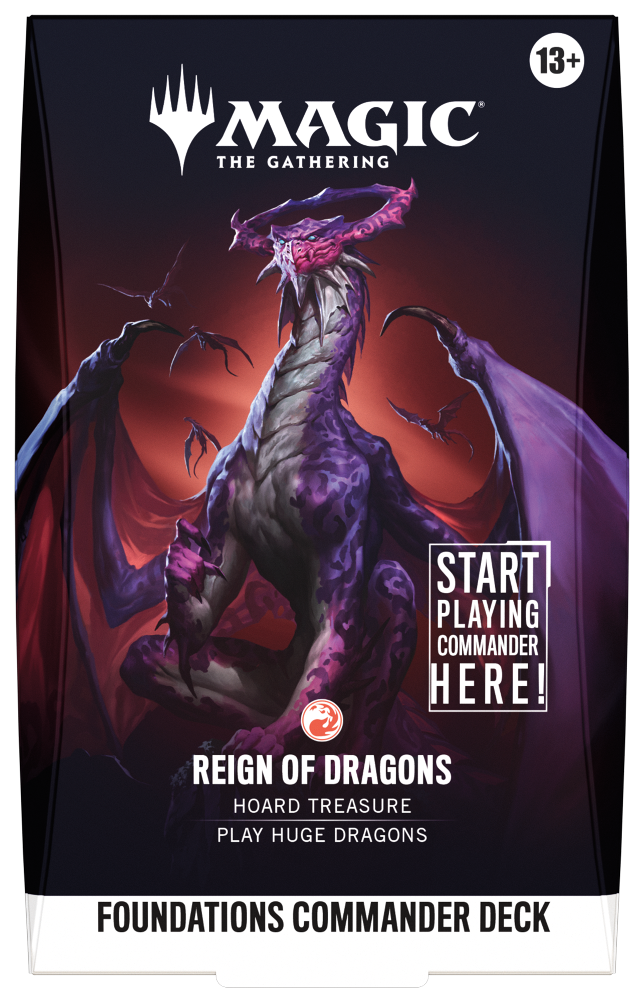 Foundations Reign of Dragons Commander Deck - Preorder