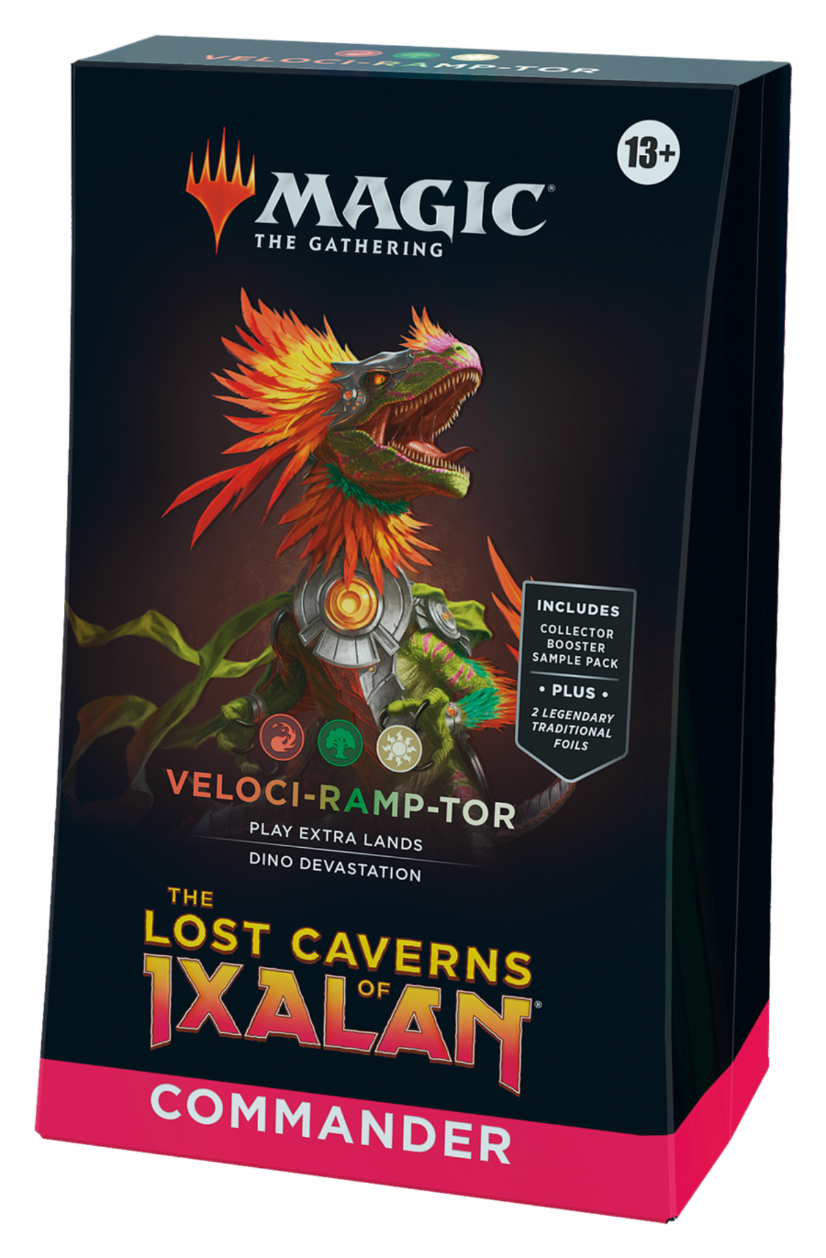 MTG Lost Caverns of Ixalan Commander Decks - Velociramptor dinosaur deck