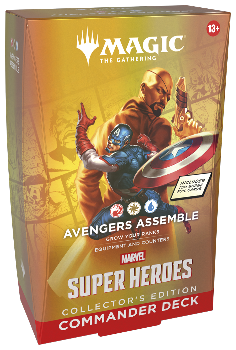Marvel Super Heroes Avengers Assemble Collector's Edition Commander Deck - Preorder
