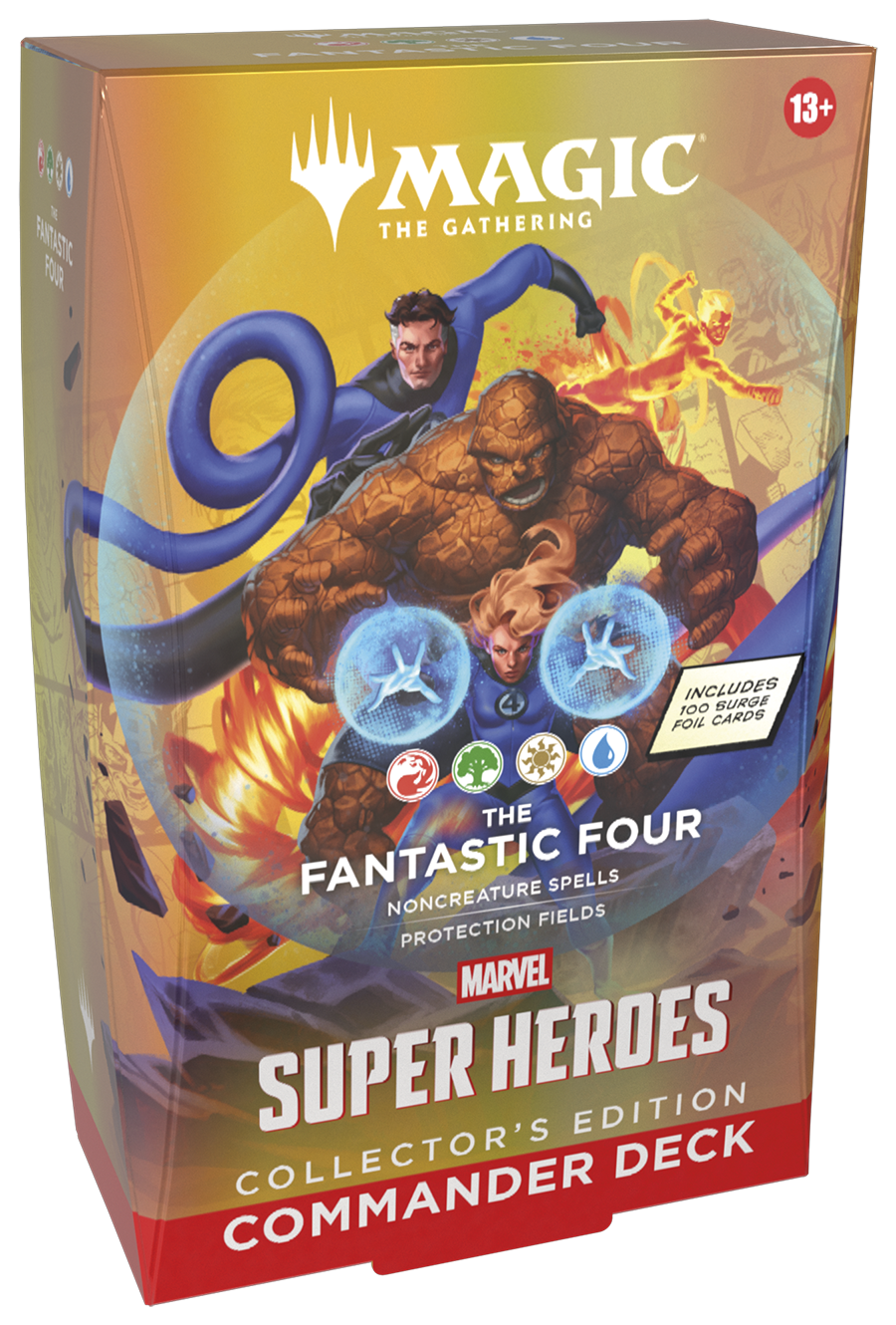 Marvel Super Heroes Fantastic Four Collector's Edition Commander Deck - Preorder
